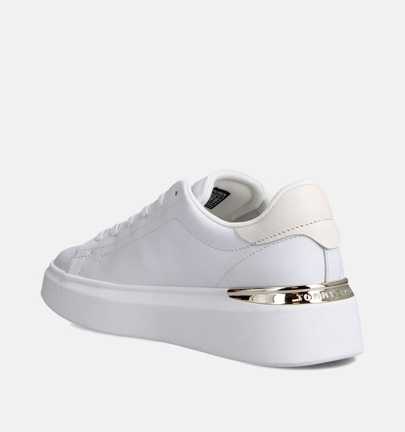 Tommy Hilfiger Fashion Court Baskets en Blanc pour femmes (358652) - pour semelles orthopédiques