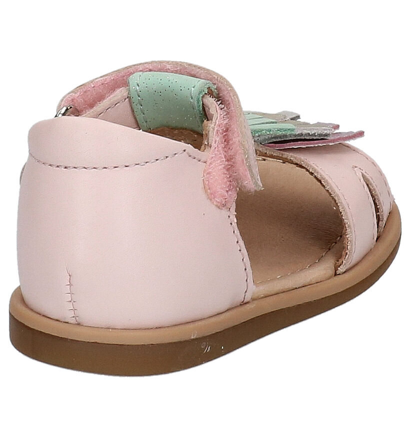 Shoo Pom Roze Sandalen in leer (268765)