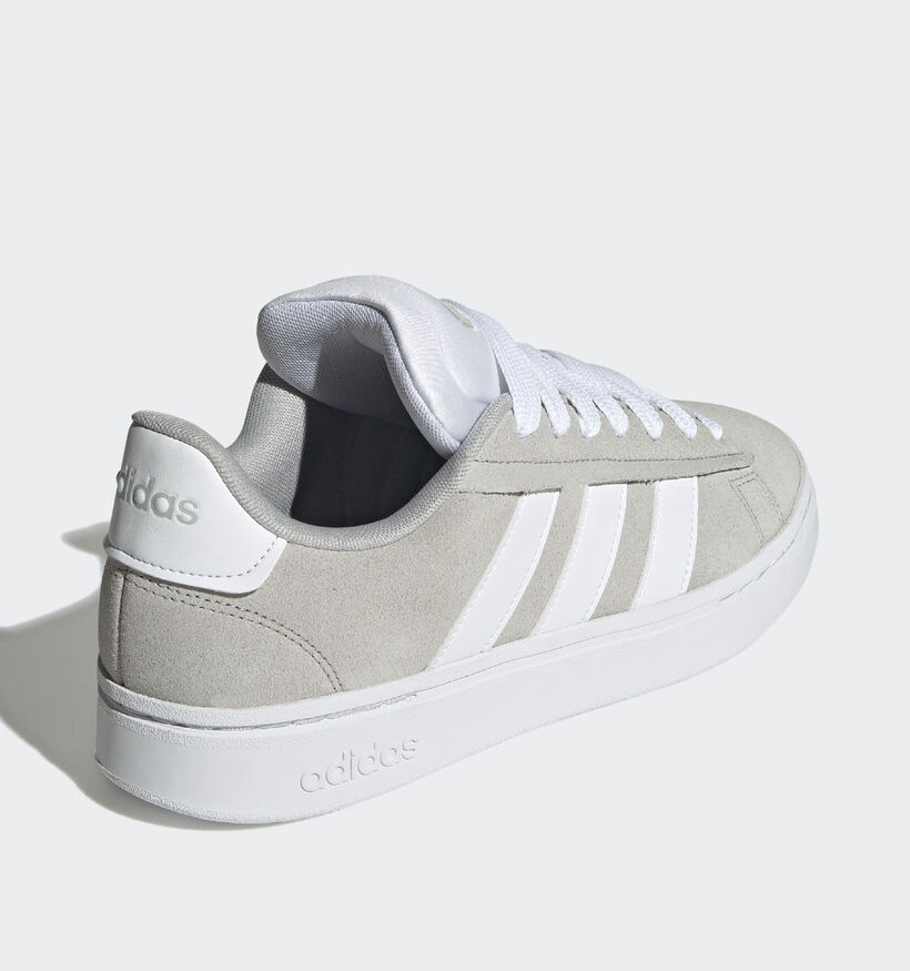 adidas Grand Court Alpha 00s Baskets basses en Gris pour hommes (357071) - pour semelles orthopédiques