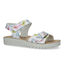 Geox Sandales en Blanc en simili cuir (335042)