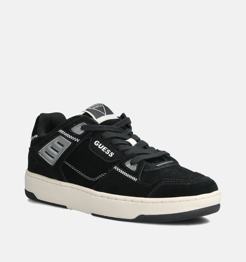 Guess Vincent Baskets en Noir pour hommes (359565) - pour semelles orthopédiques