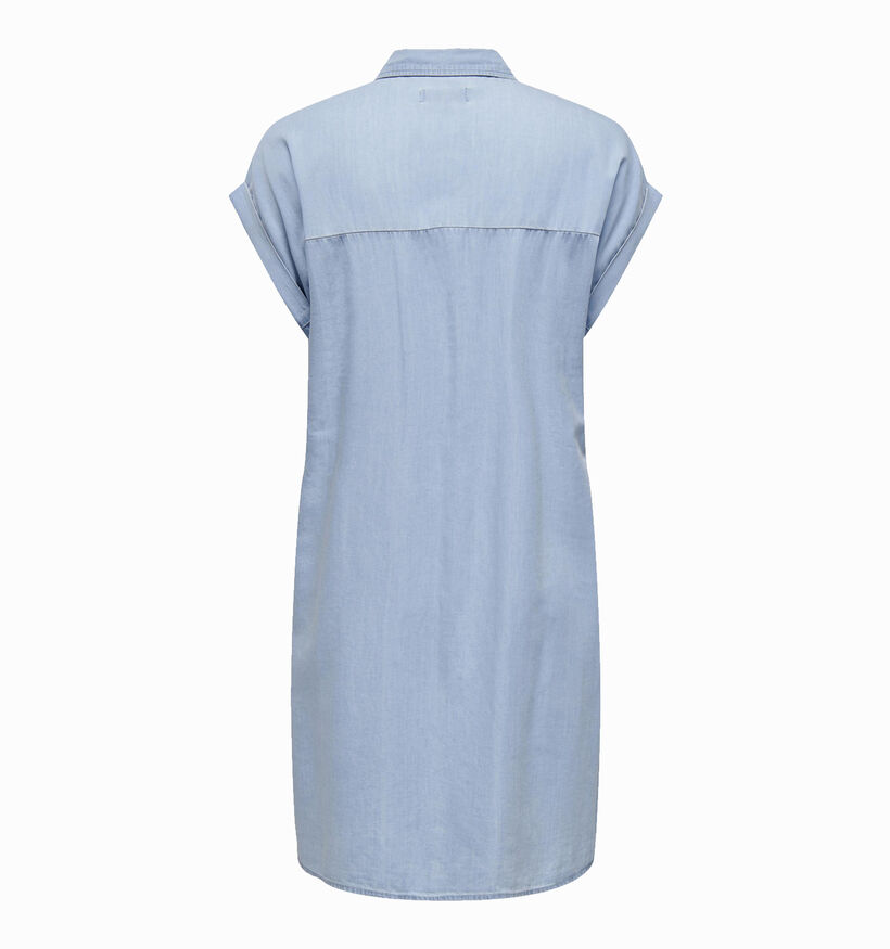 ONLY Carmakoma Bea Robe chemise en Bleu pour femmes (342930)