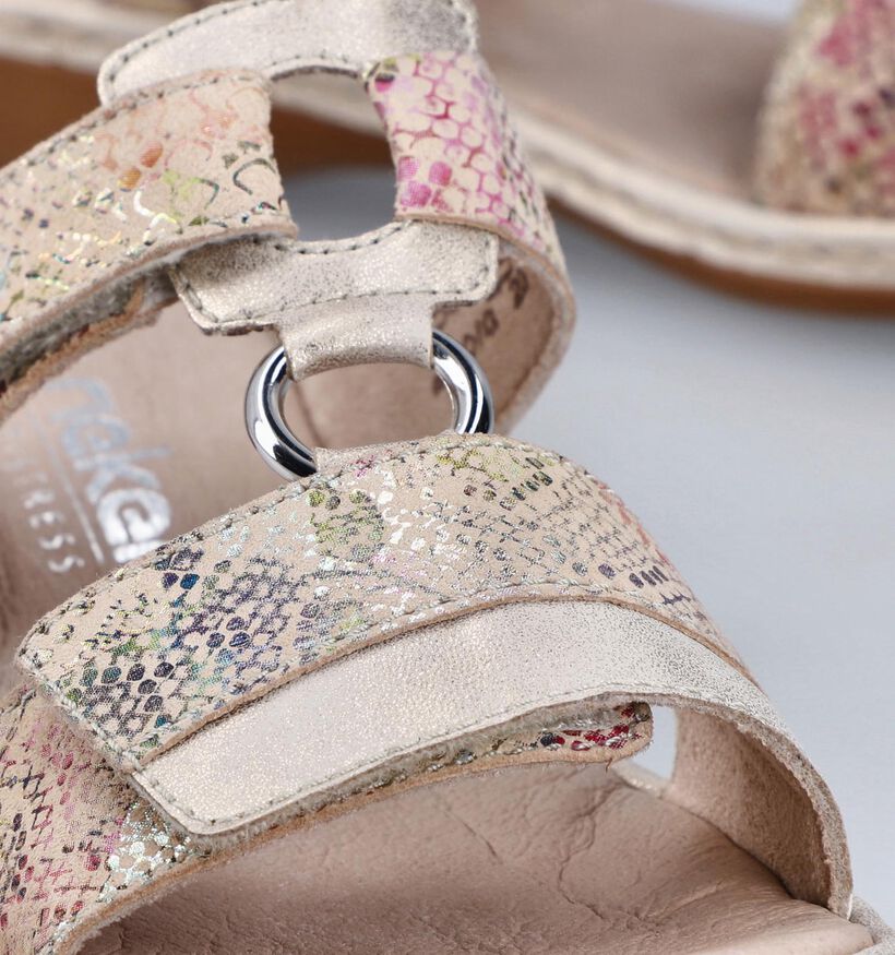 Rieker Beige Slippers voor dames (354956)