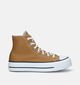 Converse CT All Star Lift Baskets en Cognac pour femmes (335161)