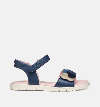 Geox Sandales Or/Bleu