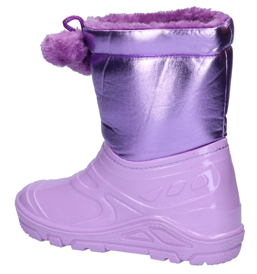 Frozen Bottes de neige en Violet en synthétique (298534)