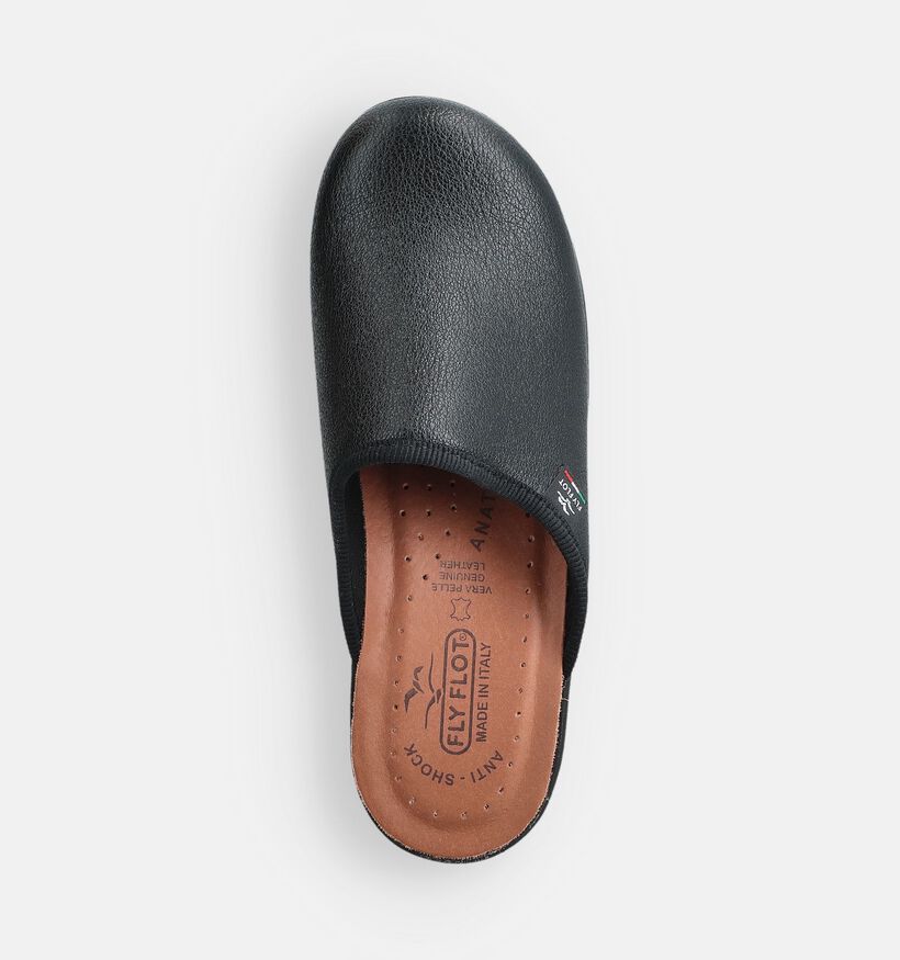 Fly Flot Zwarte Pantoffels voor dames (366071)