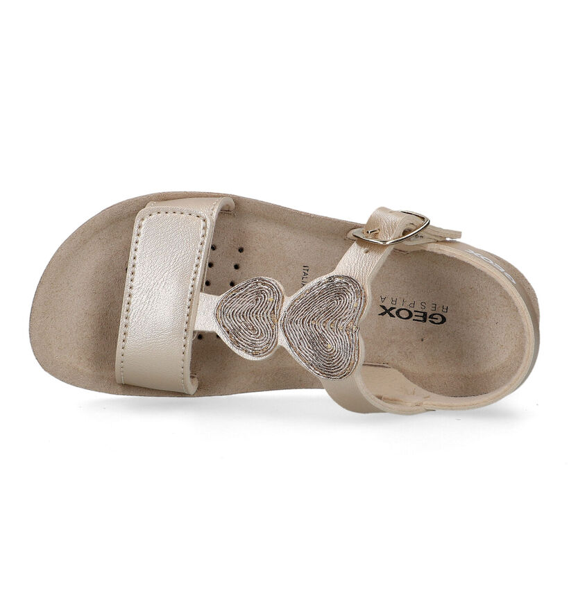 Geox Costarei Sandales en Or pour filles (321567)