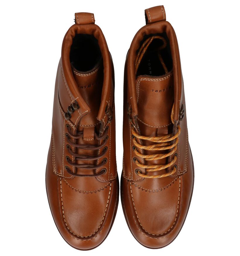 Tommy Hilfiger Rudy Cognac Boots, , pdp
