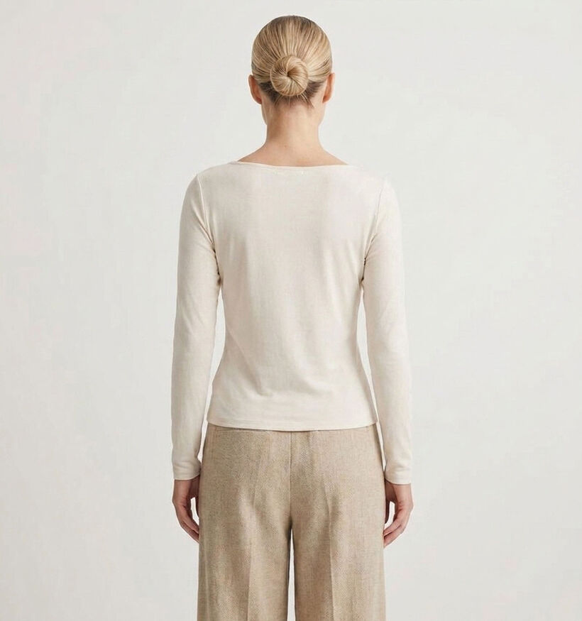 Vila Modala Longsleeves en Beige pour femmes (378457)