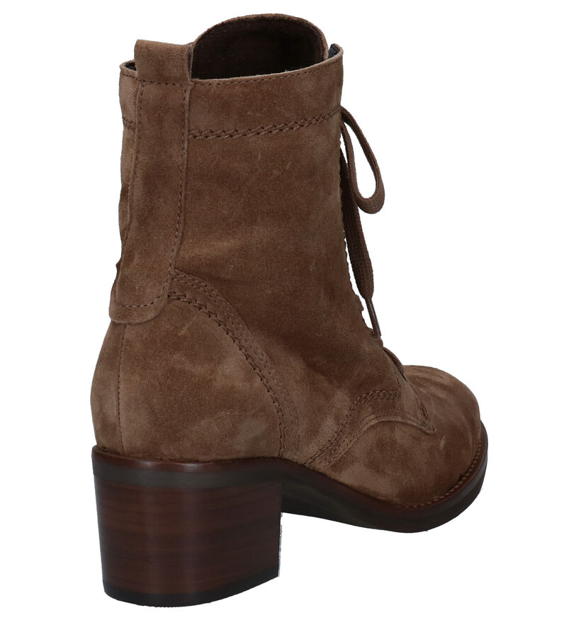 Gabor Best Fitting Bottines en Cognac en nubuck (282382)