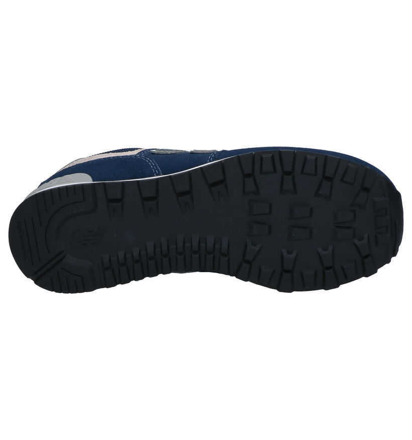 New Balance GC574 Blauwe Sneakers in daim (276823)