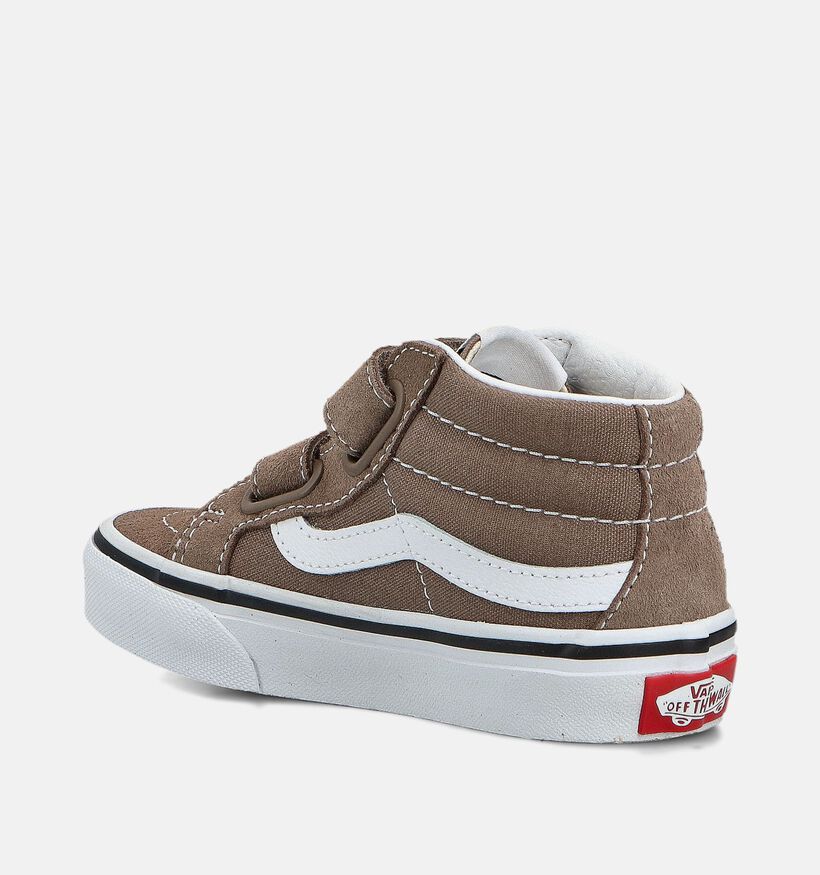 Vans SK8 Mid Reissue Bruine Hoge Sneakers voor jongens, meisjes (361164)