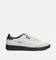 Gola Contact Leather Witte/Zwarte Sneakers voor heren (360716) - geschikt voor steunzolen