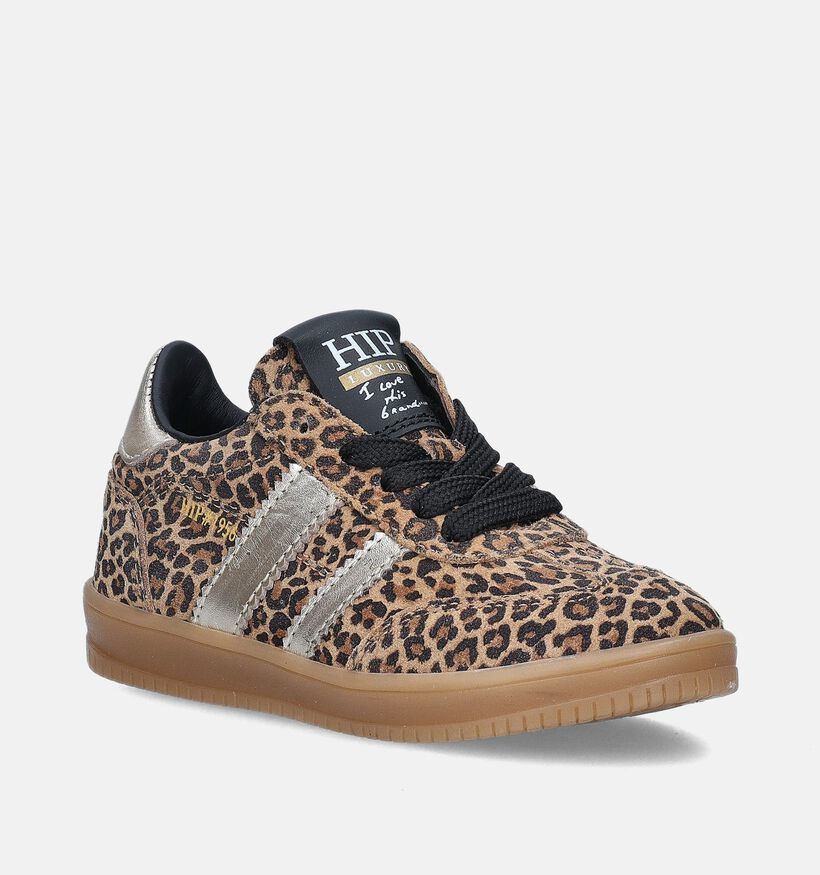 Hip Baskets montantes en Marron pour filles (348111) - pour semelles orthopédiques