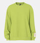 Pieces Muggi Sweatshirt en Vert pour femmes (365637)