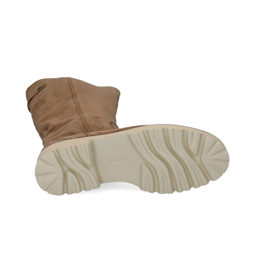 Gabor Best Fitting Bottes en Brun pour femmes (297253) - pour semelles orthopédiques