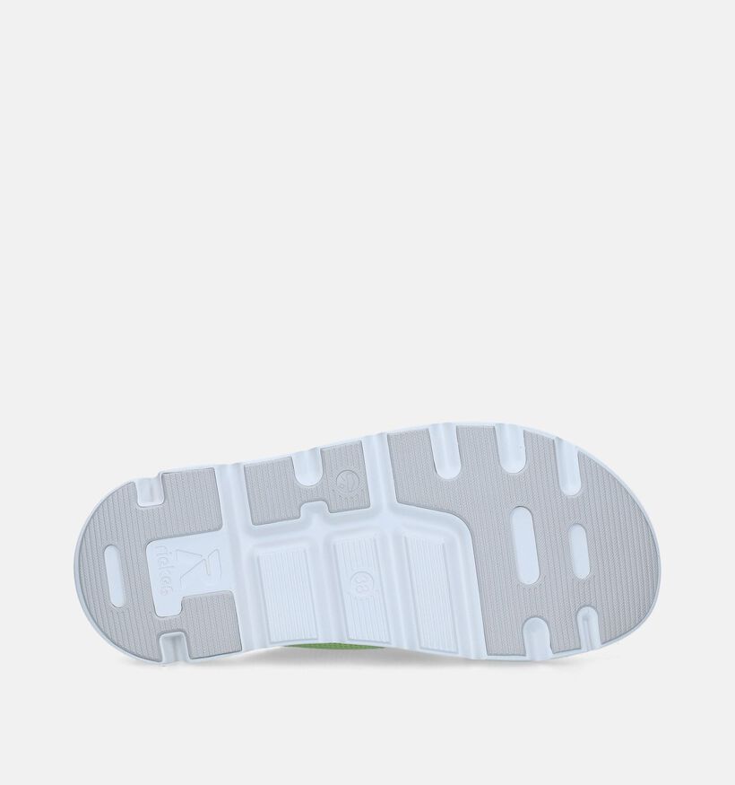 R-Evolution Nu-pieds plates en Vert clair pour femmes (339143)