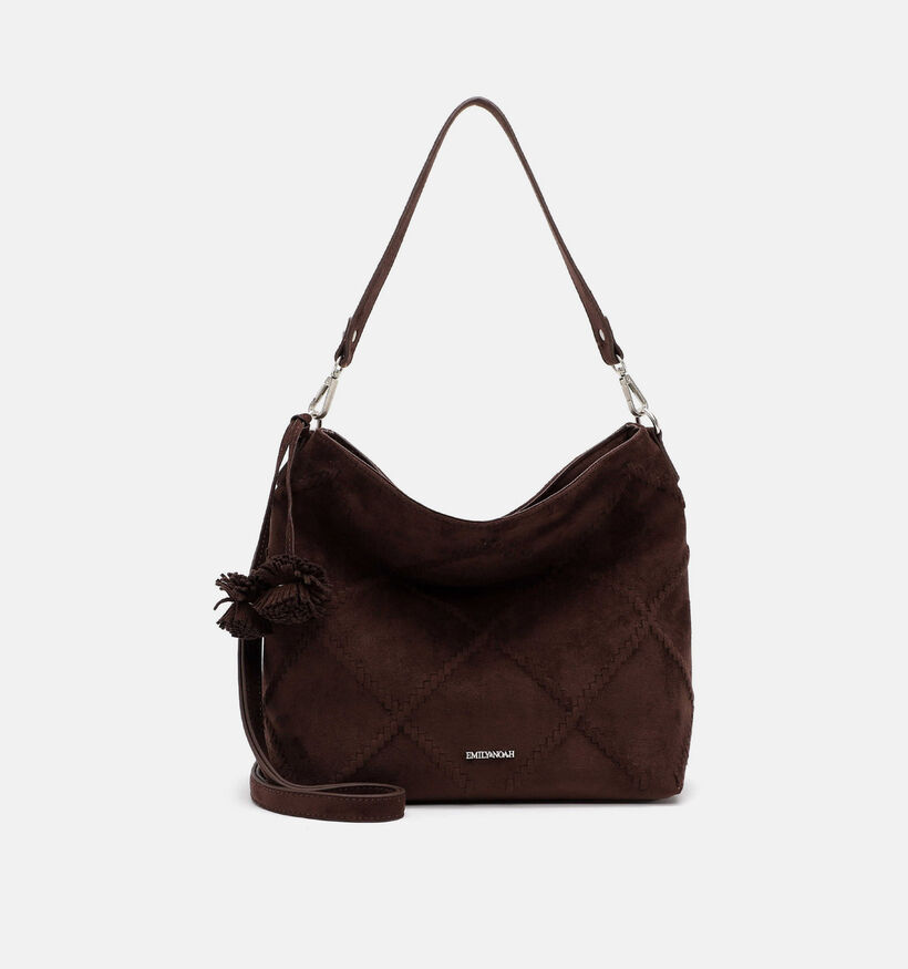 Emily & Noah Leanne Sac &agrave; bandouli&egrave;re en Brun fonc&eacute; pour femmes (378868)