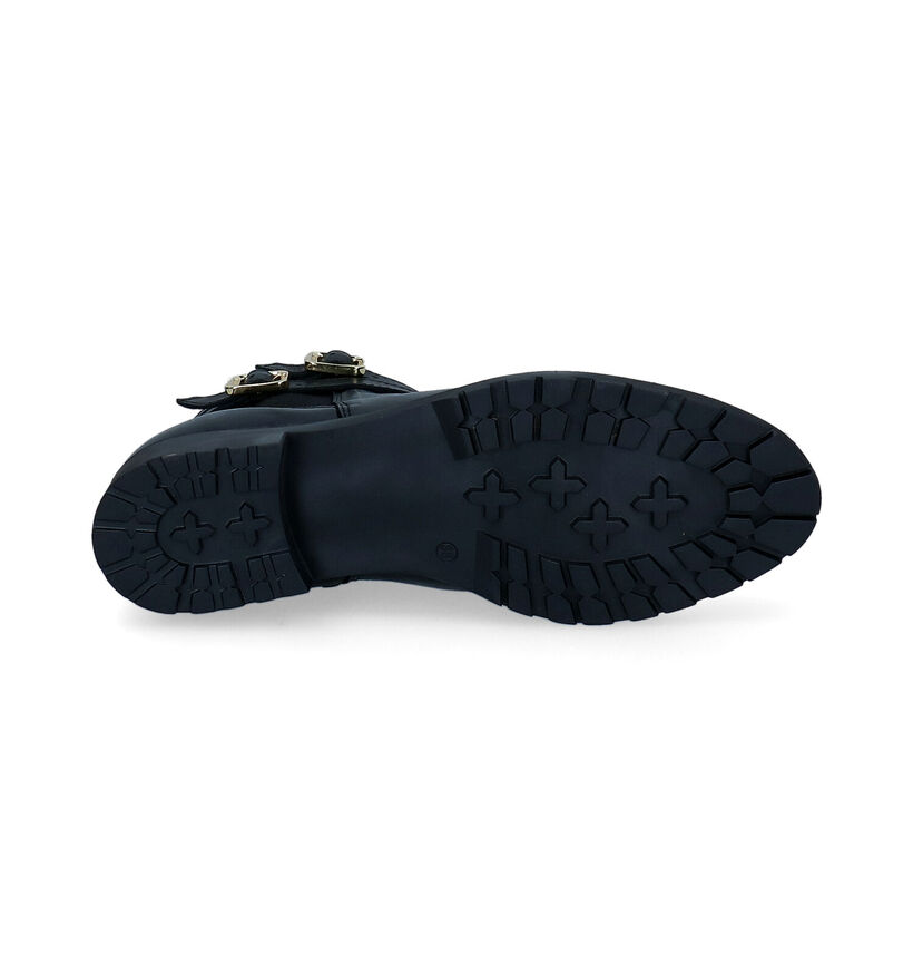 Scapa Bottines plates en Noir en cuir (297961)