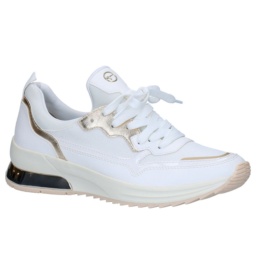 Tamaris Witte Slip-on Sneakers in kunstleer (280753)