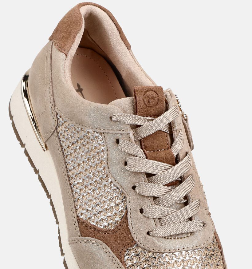 Tamaris Baskets habill&eacute;es en Beige pour femmes (367652) - pour semelles orthop&eacute;diques