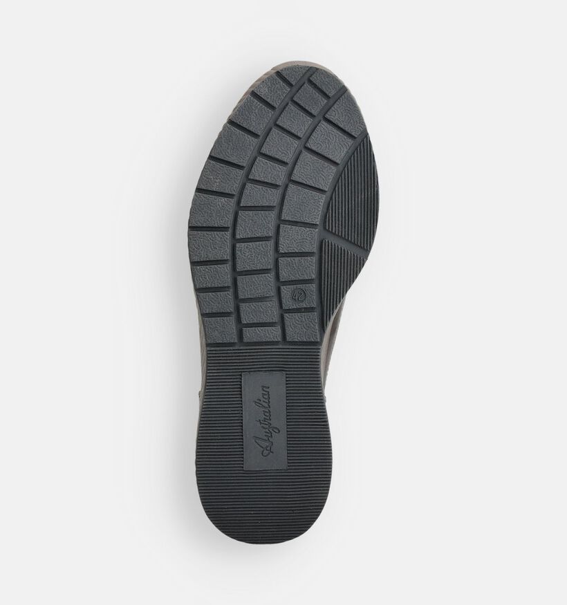 Australian Maurizio Donkerbruine Veterschoenen voor heren (361656) - geschikt voor steunzolen
