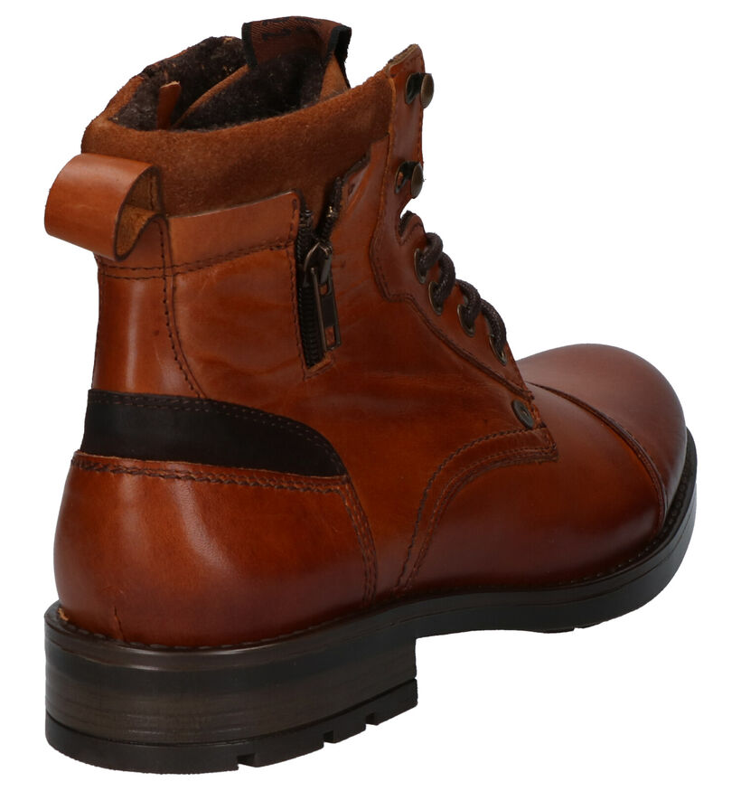 Borgo Sport Cognac Boots in leer (259254)