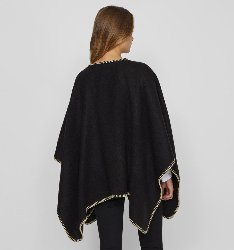 Vila Santel Zwarte Cape voor dames (346099)