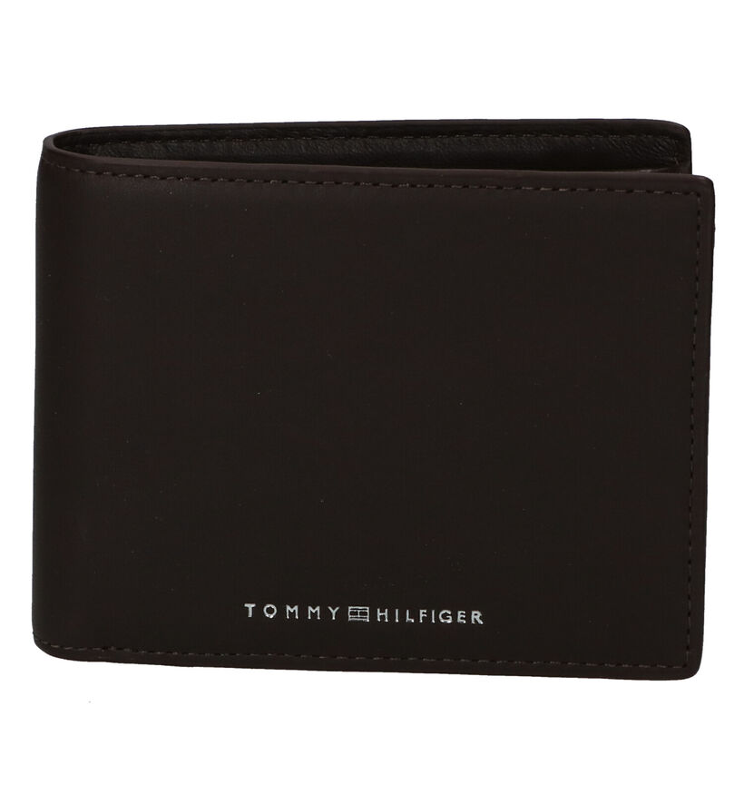 Tommy Hilfiger Bruine Portefeuille in leer (285877)