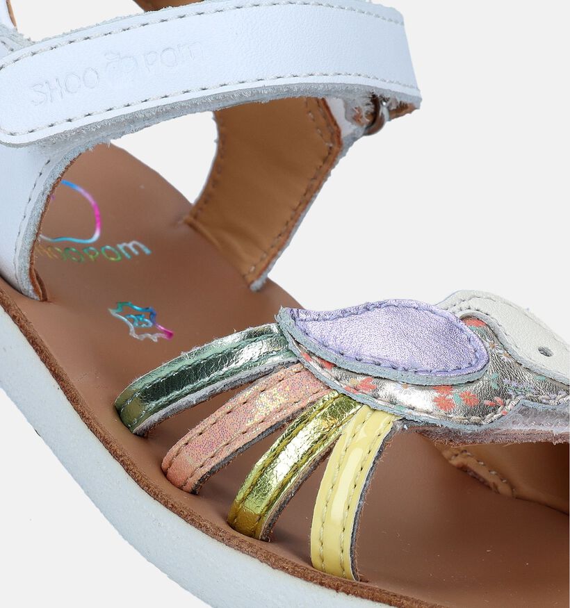 Shoo Pom Goa Piou Witte Sandalen voor meisjes (338945)