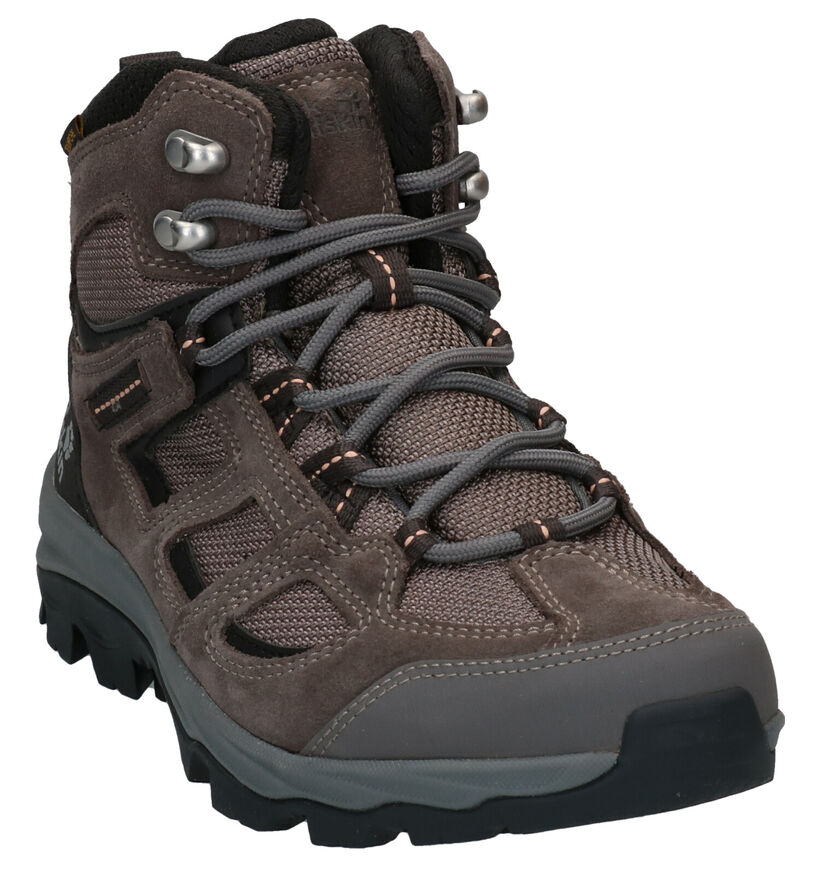 Jack Wolfskin Vojo 3 Texapore Grijze Wandelschoenen voor dames (302171) - geschikt voor steunzolen