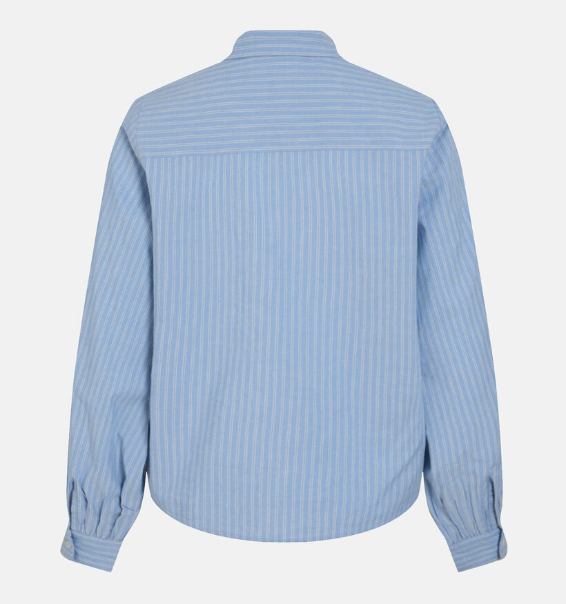 Vila Caspiana Blauw Hemd met strepen voor dames (353045)