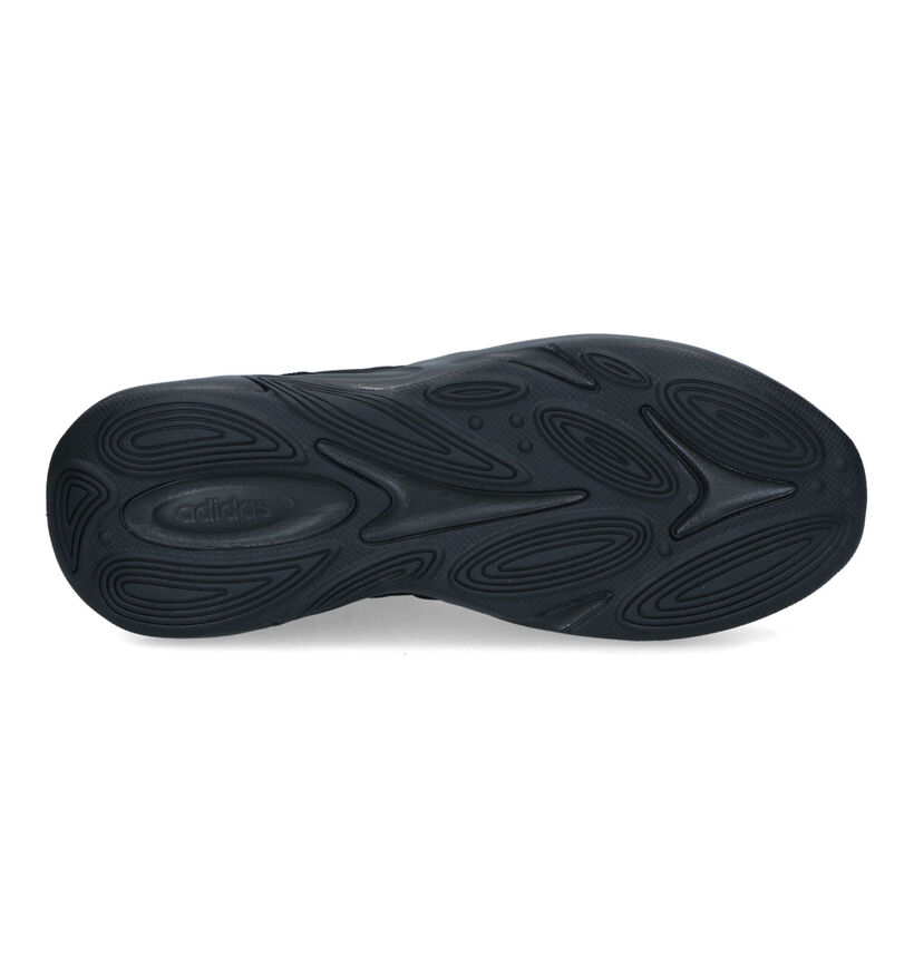 adidas Ozelle Baskets en Noir pour hommes (324935) - pour semelles orthopédiques
