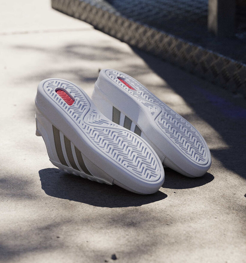 adidas Grand Court 3.0 Witte/Gouden Sneakers voor dames (372606) - geschikt voor steunzolen