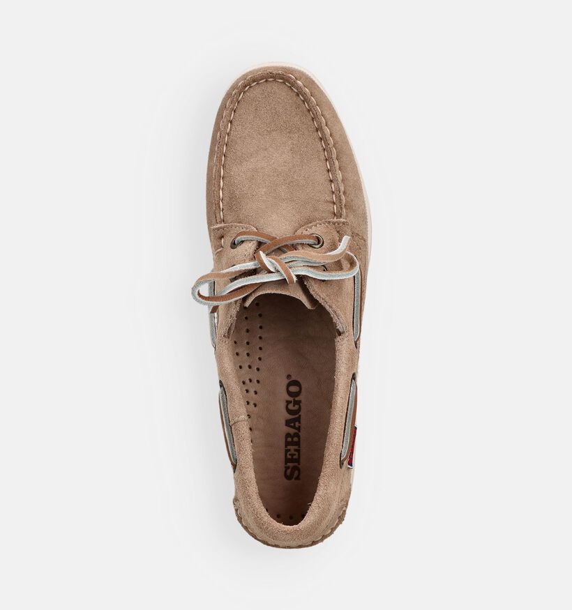 Sebago Portland Flesh Out Bruine Bootschoenen voor dames (370233)