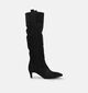 Gabor Bottes hautes &agrave; talons en Noir pour femmes (380060)