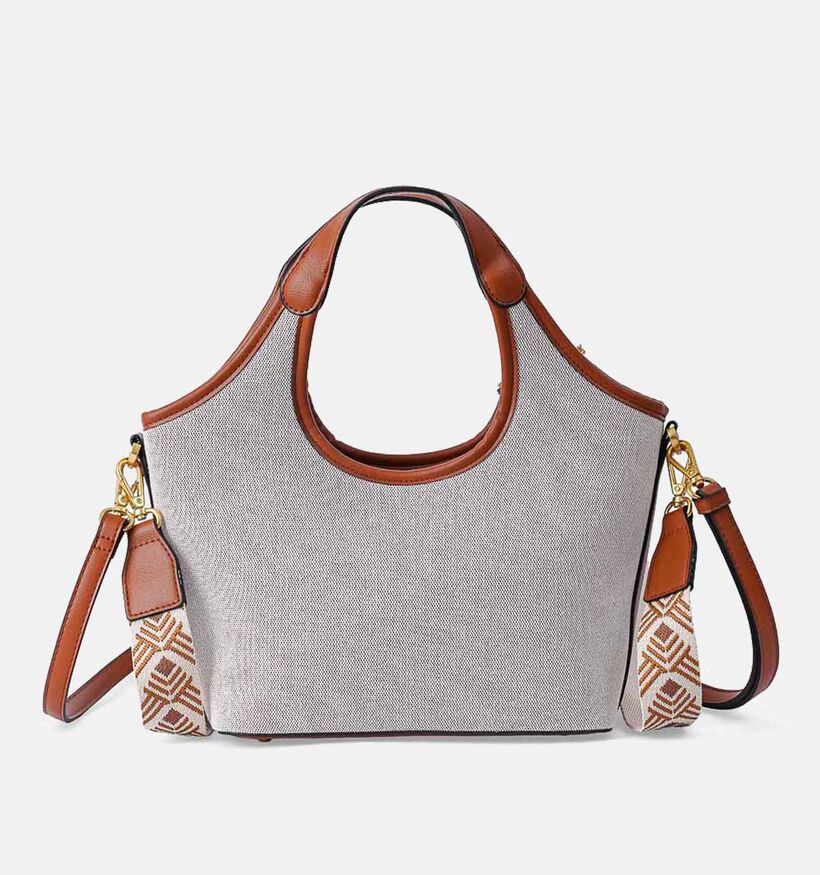 Mac Alyster Grijze/Cognac Crossbodytas voor dames (372859)