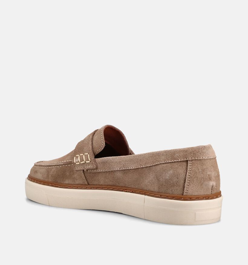 River Woods Connor Mocassins en Beige pour hommes (373394) - pour semelles orthop&eacute;diques