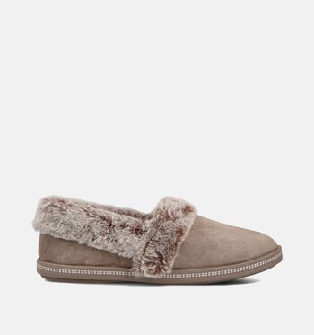 Skechers Memory Foam Low Pantoffels Taupe