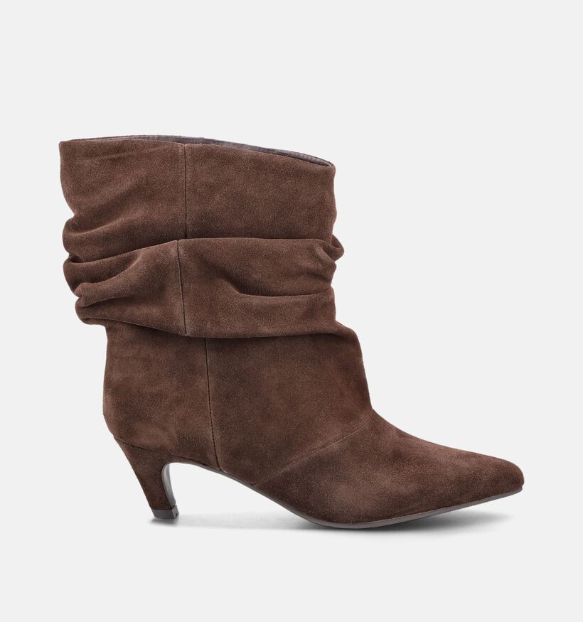 Poelman Bottes en Marron pour femmes (384348)