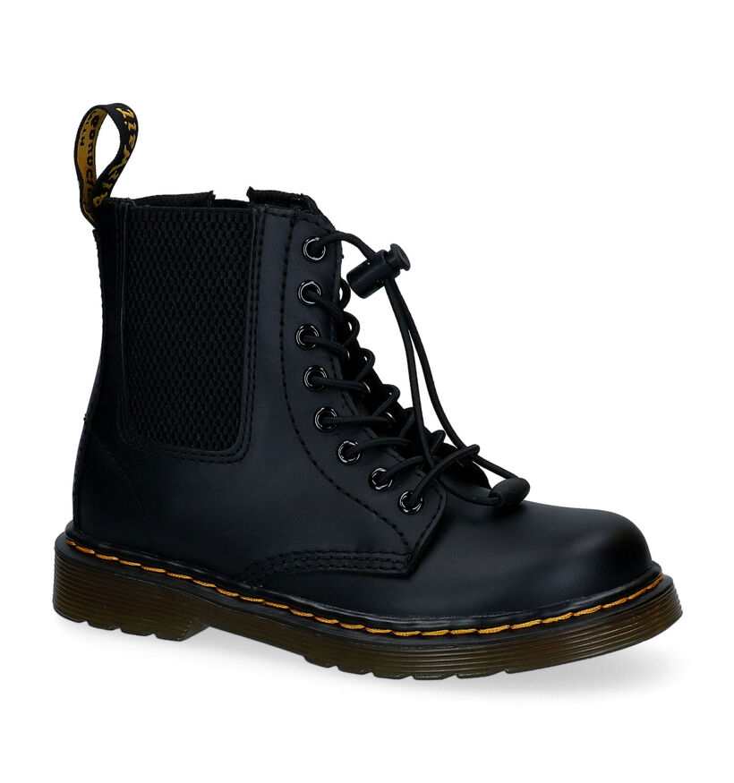 Dr. Martens 1460 Harper Zwarte Boots in leer (294419)