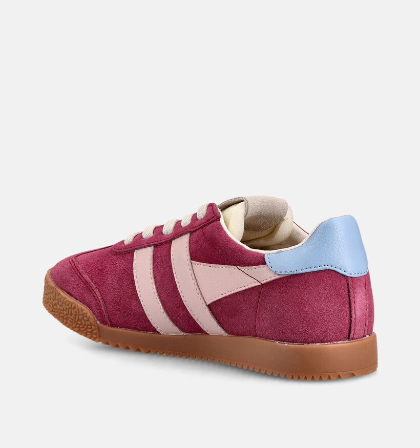Gola Elan Baskets basses en Bordeaux pour filles (368504) - pour semelles orthop&eacute;diques