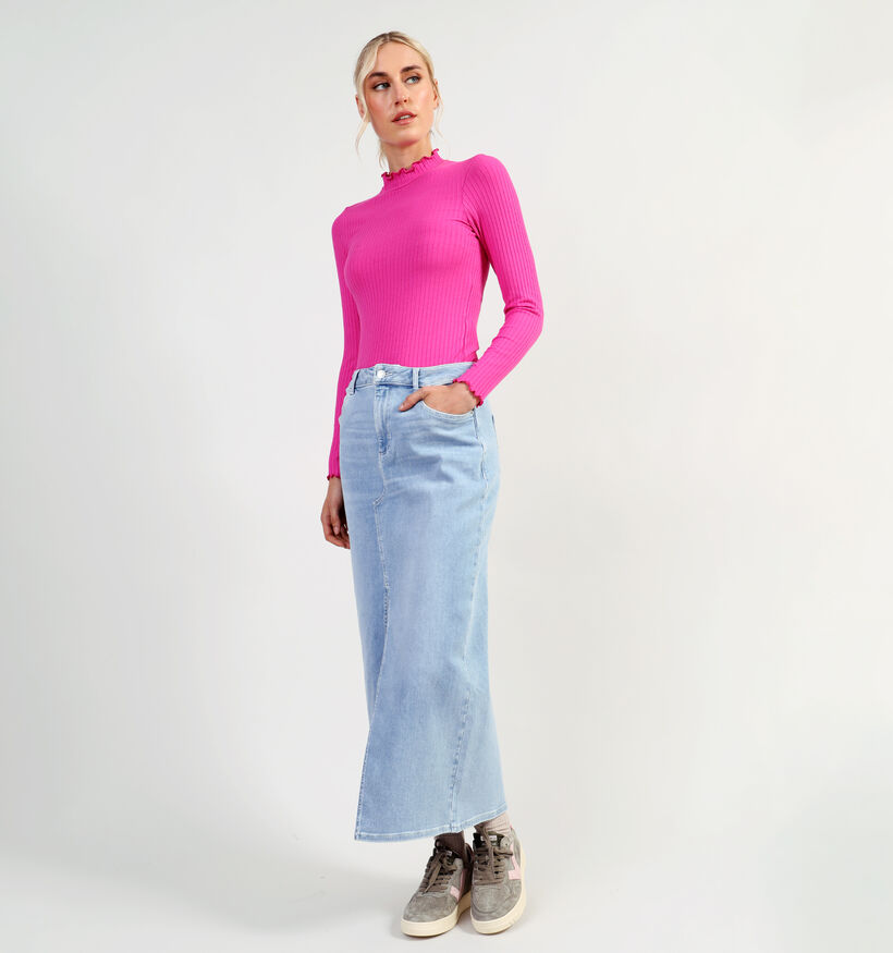 JDY Fransiska T-shirt en Rose pour femmes (344186)