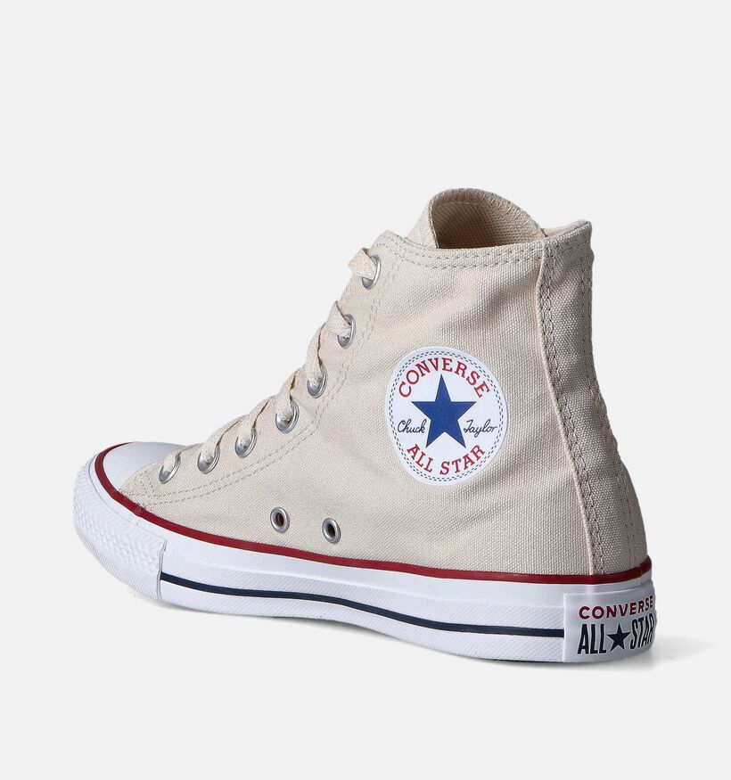 Converse CT All Star HI Baskets en Écru pour femmes (351030)