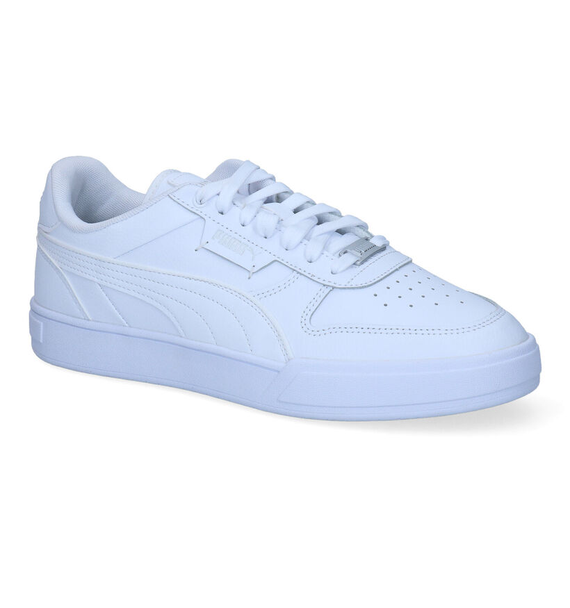 Puma Caven Dime Baskets en Blanc pour hommes (326846) - pour semelles orthopédiques