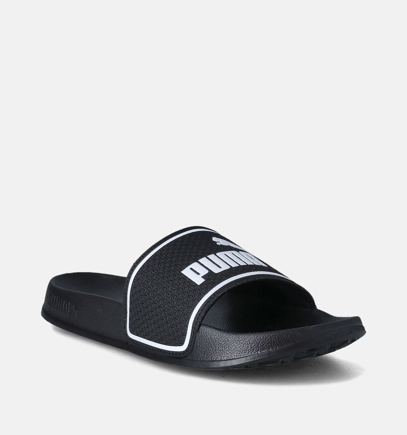 Puma Leadcat 2.0 Zwarte Badslippers voor meisjes, jongens (350399)