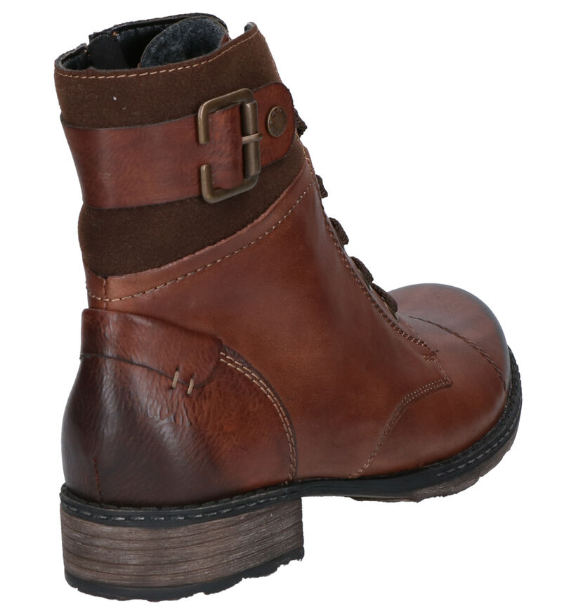 Remonte Cognac Boots in leer (260591)