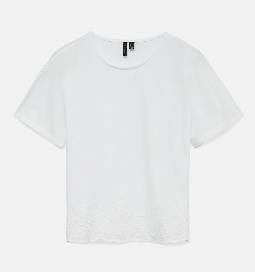Vero Moda Noah Witte T-shirt voor dames (369423)