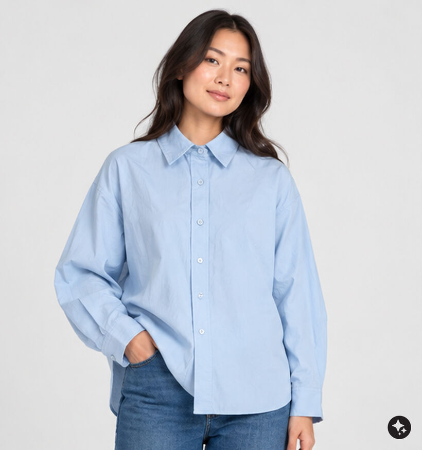 Ador&eacute; Daria Chemise en Bleu pour femmes (384087)